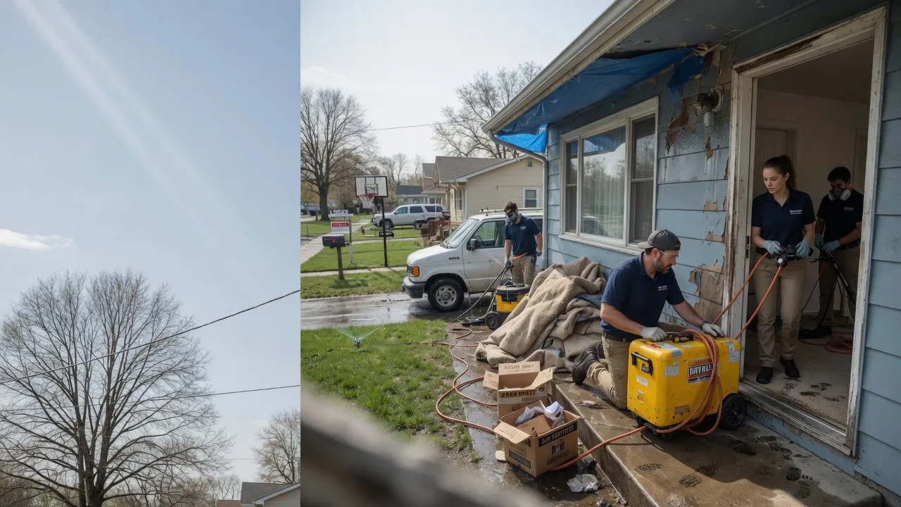Basement Flood Cleanup in Benton, KS near me